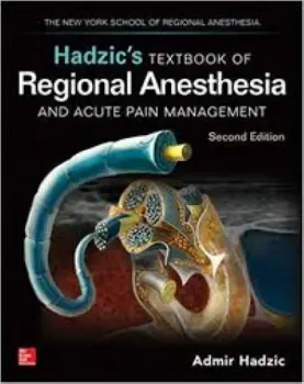 Imagem de Hadzic's Textbook of Regional Anesthesia and Acute Pain Management