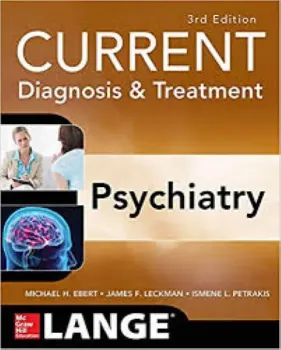 Imagem de Current Diagnosis & Treatment Psychiatry