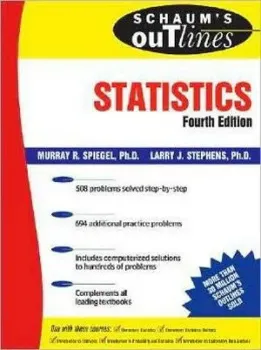 Picture of Book Schaum's Outline of Statistics