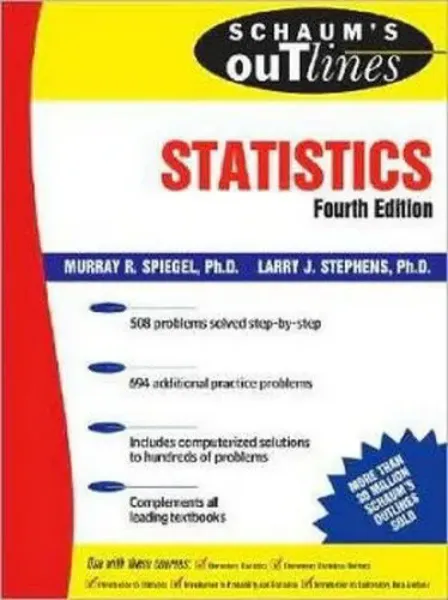 Imagem de Schaum's Outline of Statistics