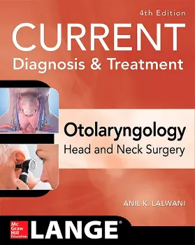 Imagem de Current Diagnosis & Treatment Otolaryngology - Head And Neck Surgery