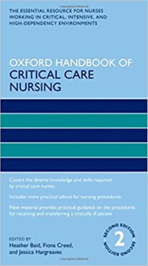 Imagem de Oxford Handbook of Critical Care Nursing