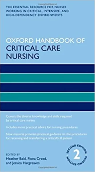 Imagem de Oxford Handbook of Critical Care Nursing