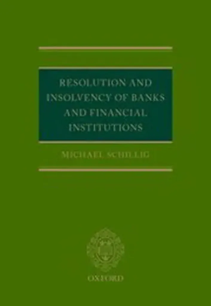 Imagem de Resolution and Insolvency of Banks and Financial Institutions