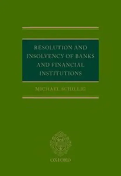 Imagem de Resolution and Insolvency of Banks and Financial Institutions