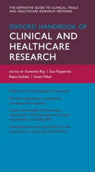 Imagem de Oxford Handbook of Clinical and Healthcare Research