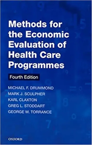 Imagem de Methods for the Economic Evaluation of Health Care Programmes