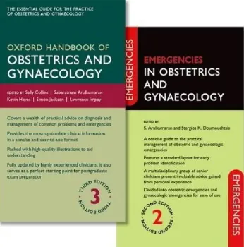 Imagem de Oxford Handbook of Obstetrics and Gynaecology and Emergencies in Obstetrics and Gynaecology Pack