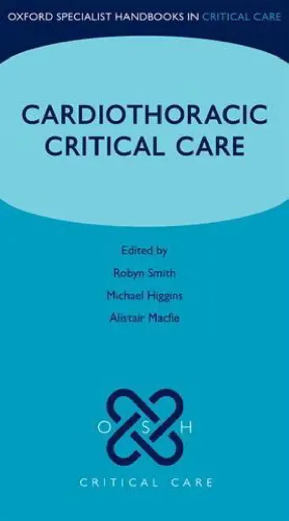 Imagem de Cardiothoracic Critical Care - Oxford Specialist Handbooks in Critical Care