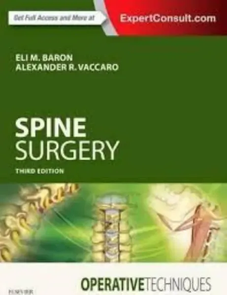 Imagem de Operative Techniques: Spine Surgery