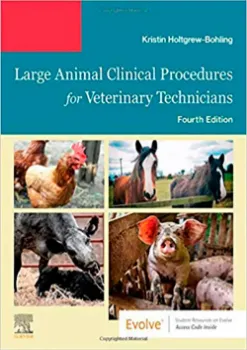 Picture of Book Large Animal Clinical Procedures for Veterinary Technicians