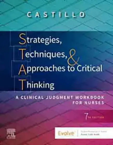 Imagem de Strategies, Techniques, & Approaches to Critical Thinking: A Clinical Judgment Workbook for Nurses