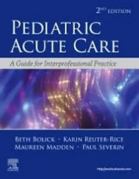 Imagem de Pediatric Acute Care: A Guide to Interprofessional Practice
