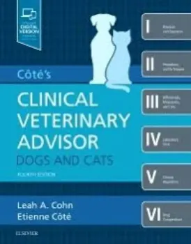 Imagem de Cote's Clinical Veterinary Advisor: Dogs and Cats