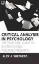 Picture of Book Critical Analysis in Psychology: The Essential Guide to Interrogating Published Research