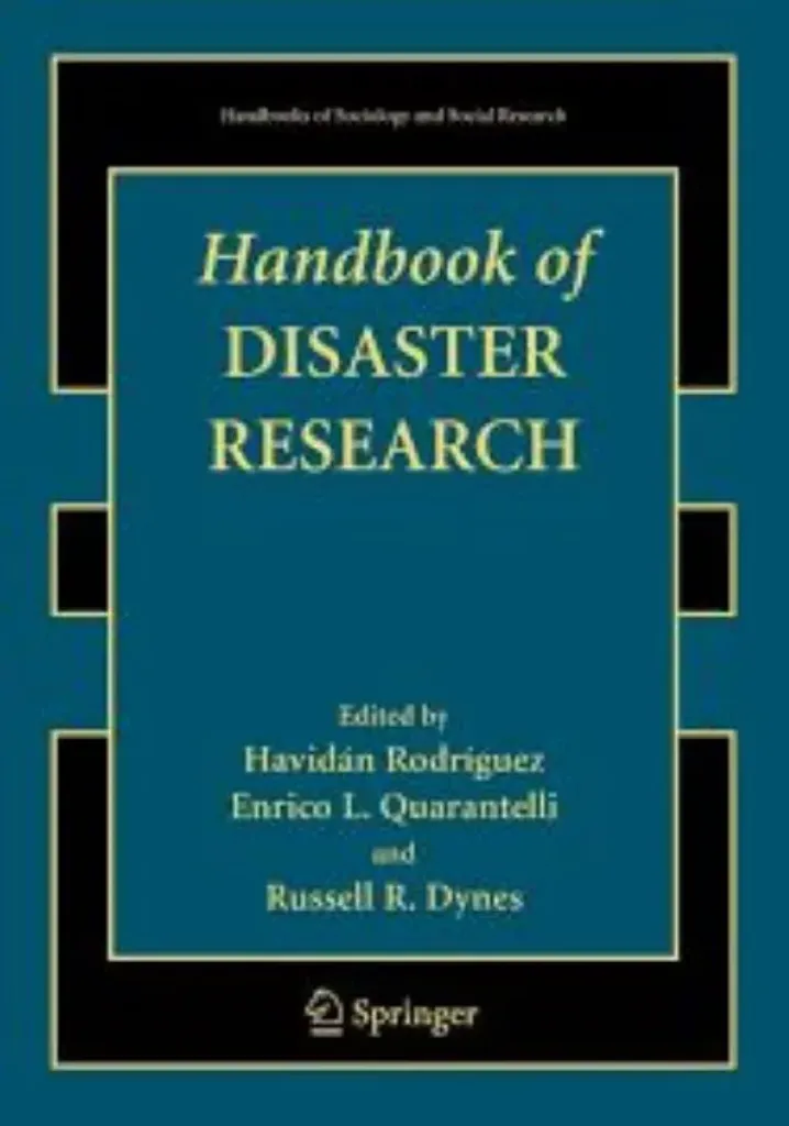 Imagem de Handbook of Disaster Research