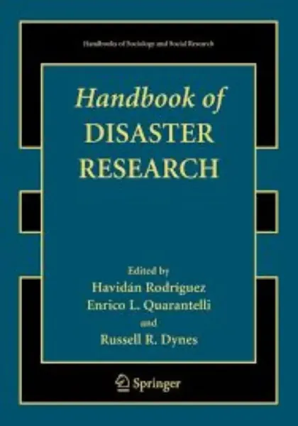 Imagem de Handbook of Disaster Research