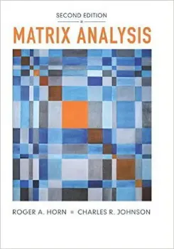 Picture of Book Matrix Analysis