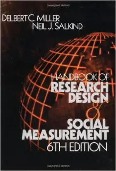Imagem de Handbook of Research Design and Social Measurement