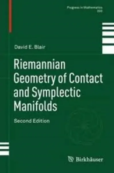 Imagem de Riemannian Geometry of Contact and Symplectie Manifolds