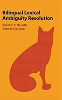 Picture of Book Bilingual Lexical Ambiguity Resolution