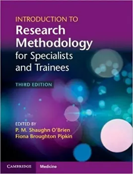 Picture of Book Introduction to Research Methodology for Specialists and Trainees