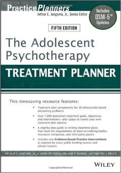 Imagem de The Adolescent Psychotherapy Treatment Planner