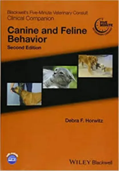 Imagem de Blackwell's Five-Minute Veterinary Consult Clinical Companion: Canine and Feline Behavior