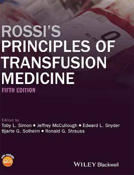 Picture of Book Rossi's Principles of Transfusion Medicine