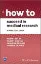 Picture of Book How to Succeed in Medical Research: A Practical Guide