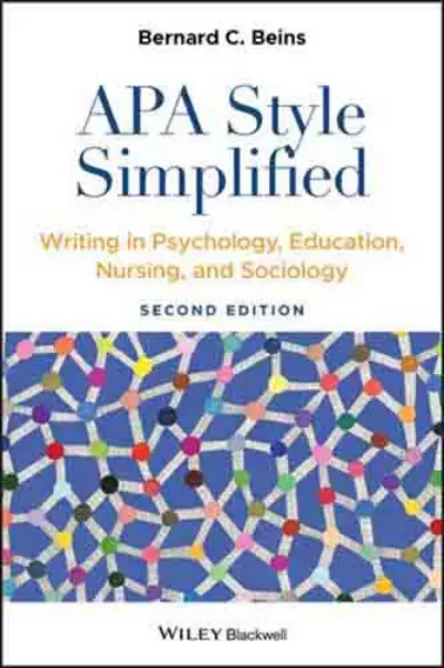 Imagem de APA Style Simplified: Writing in Psychology, Education, Nursing, and Sociology