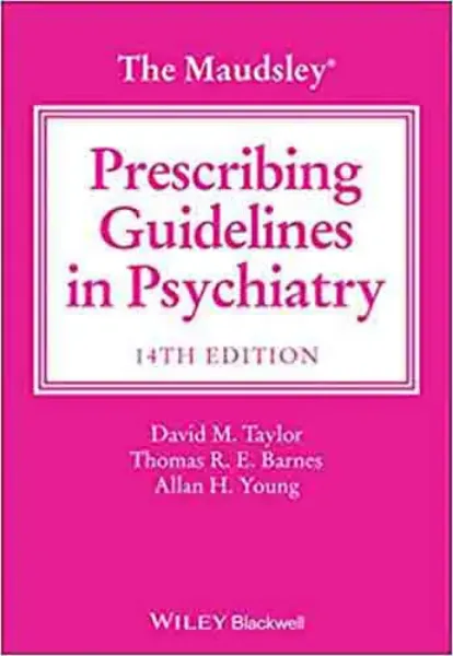 Imagem de The Maudsley Prescribing Guidelines in Psychiatry