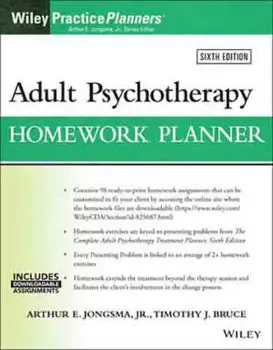 Imagem de Adult Psychotherapy Homework Planner
