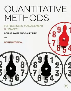Picture of Book Quantitative Methods Business in Management Finance