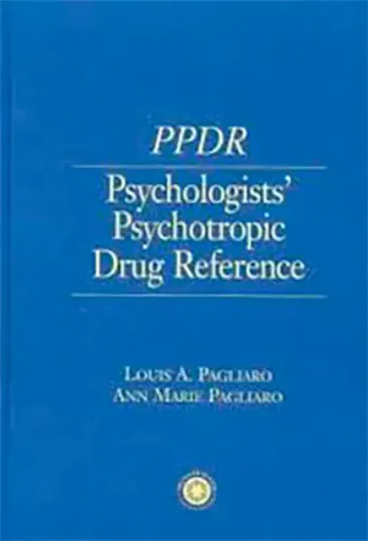Imagem de PPDR Psychologists' Psychotropic Drug Reference