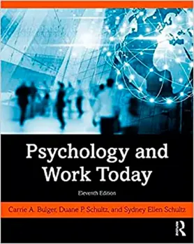 Picture of Book Psychology and Work Today