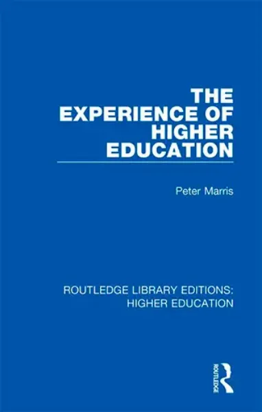 Imagem de The Experience of Higher Education