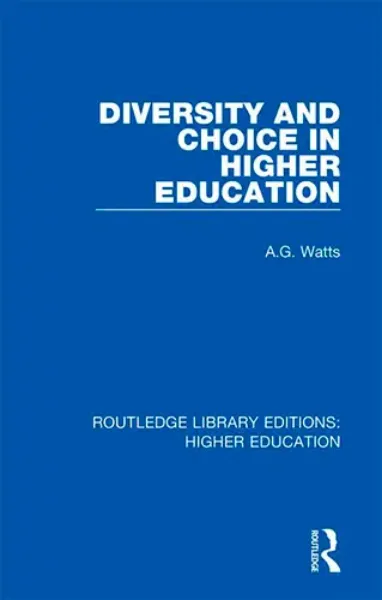 Imagem de Diversity and Choice in Higher Education