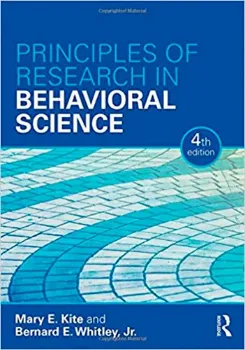 Picture of Book Principles of Research in Behavioral Science