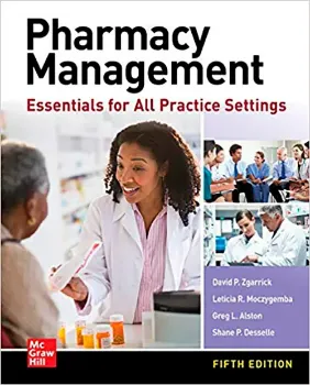 Imagem de Pharmacy Management: Essentials for All Practice Settings