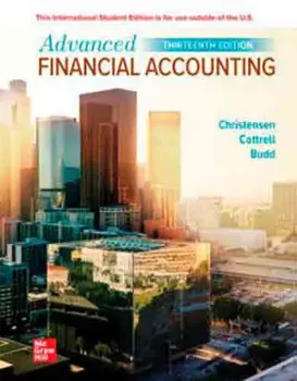 Picture of Book Advanced Financial Accounting