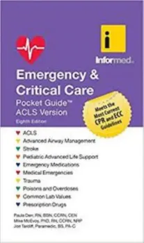 Picture of Book Emergency & Critical Care Pocket Guide ACLS Version