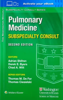 Picture of Book The Washington Manual Pulmonary Medicine Subspecialty Consult