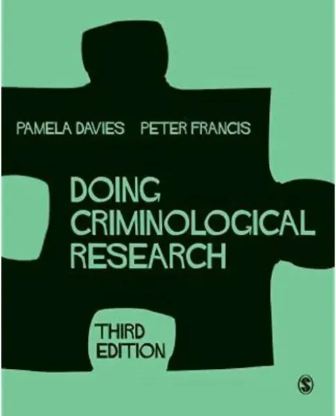 Imagem de Doing Criminological Research