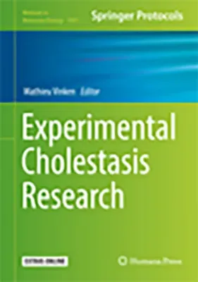 Picture of Book Experimental Cholestasis Research