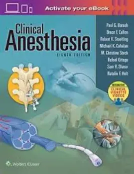 Imagem de Clinical Anesthesia Print + Ebook with Multimedia,