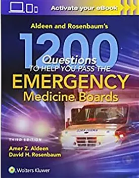Imagem de Aldeen and Rosenbaum's 1200 Questions to Help You Pass the Emergency Medicine Boards
