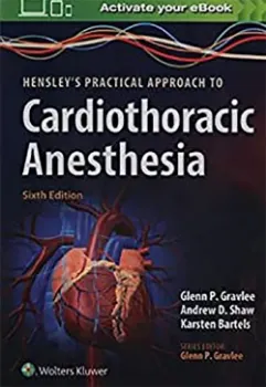 Imagem de Hensley's Practical Approach to Cardiothoracic Anesthesia