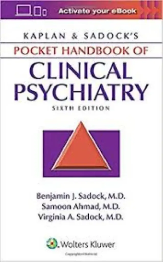 Imagem de Kaplan & Sadock's Pocket Handbook of Clinical Psychiatry