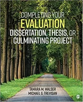 Imagem de Completing Your Evaluation Dissertation, Thesis, or Culminating Project